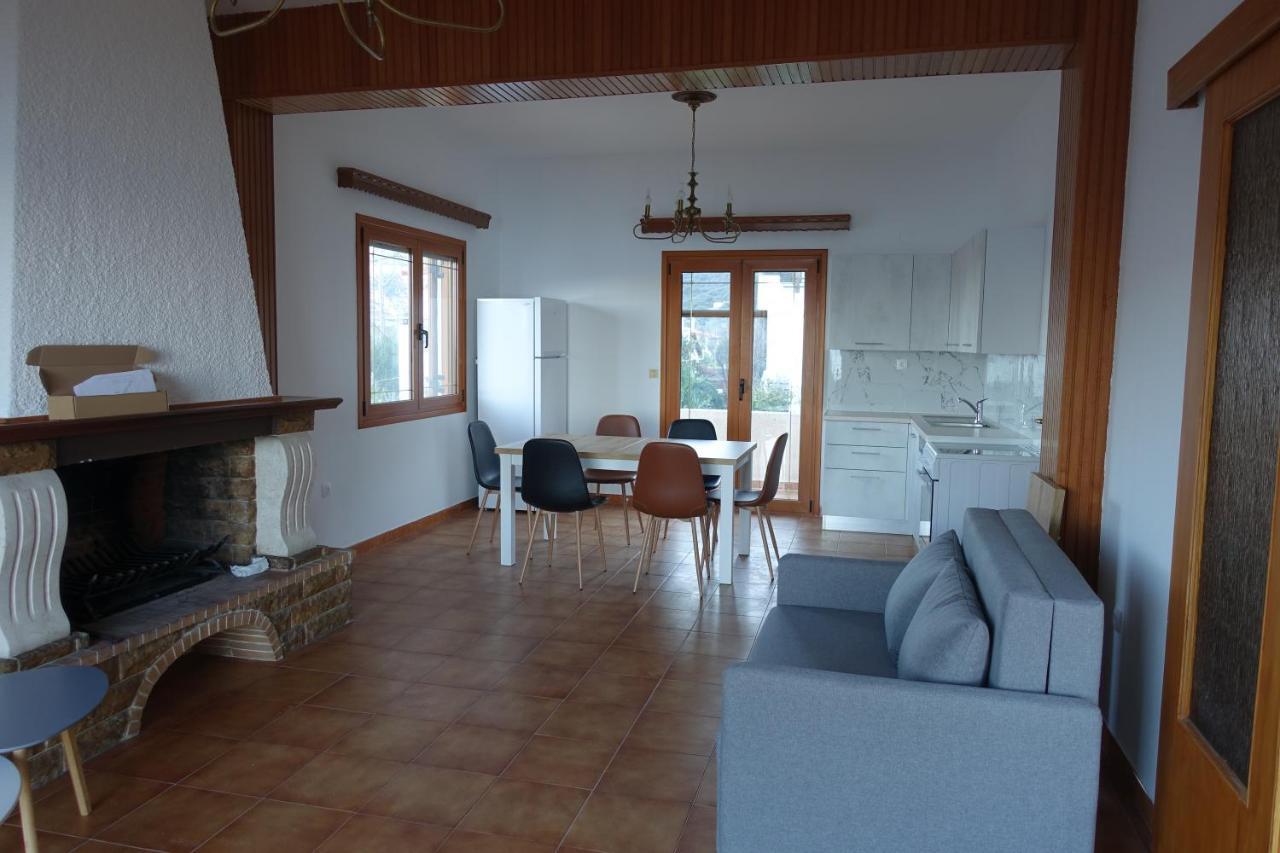 Villa In Kalloni Direkt Am Meer, Tolle Aussicht Eksteriør bilde