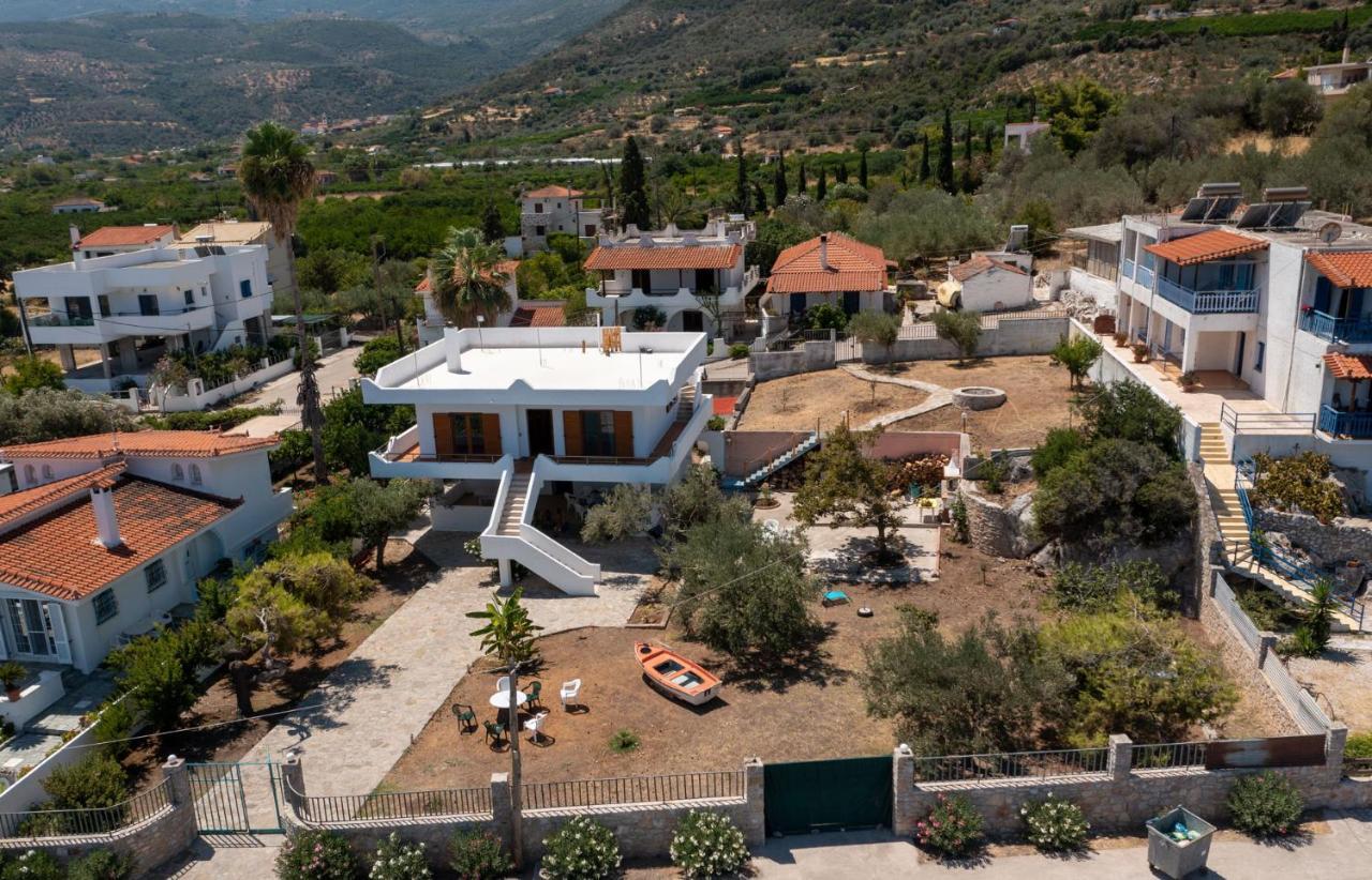 Villa In Kalloni Direkt Am Meer, Tolle Aussicht Eksteriør bilde