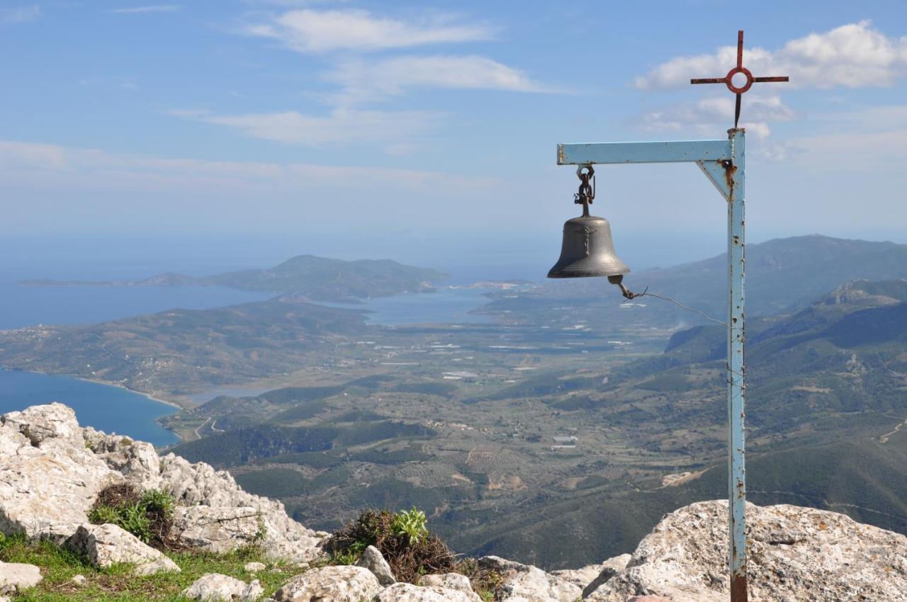Villa In Kalloni Direkt Am Meer, Tolle Aussicht Eksteriør bilde